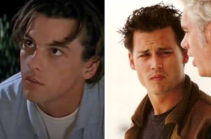 Skeet Ulrich y Johnny Depp