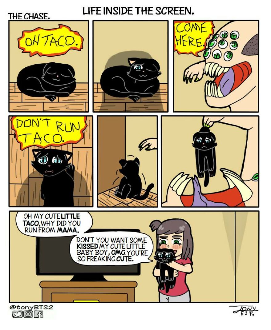 39 New Hilarious Comics By Tony Esp With Dark Endings