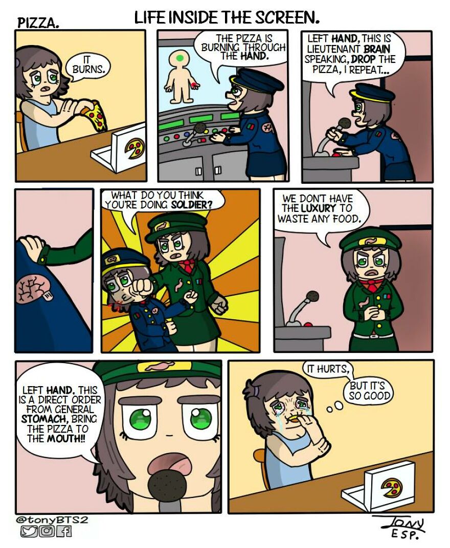 39 New Hilarious Comics By Tony Esp With Dark Endings