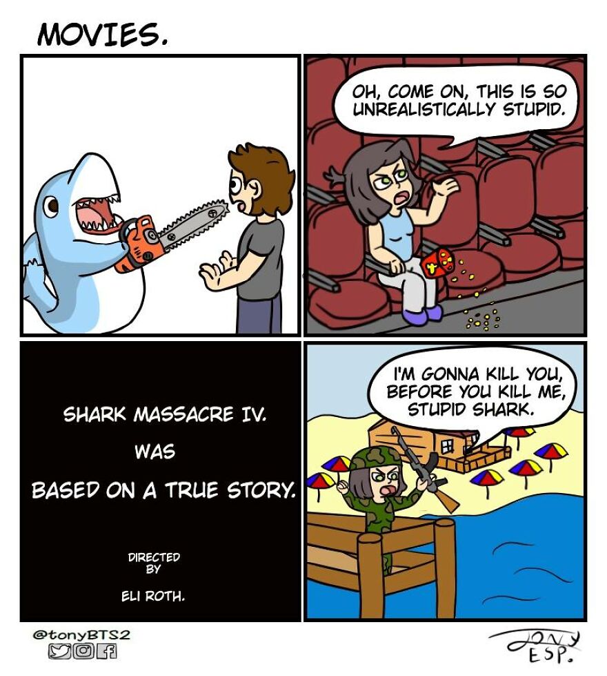 39 New Hilarious Comics By Tony Esp With Dark Endings