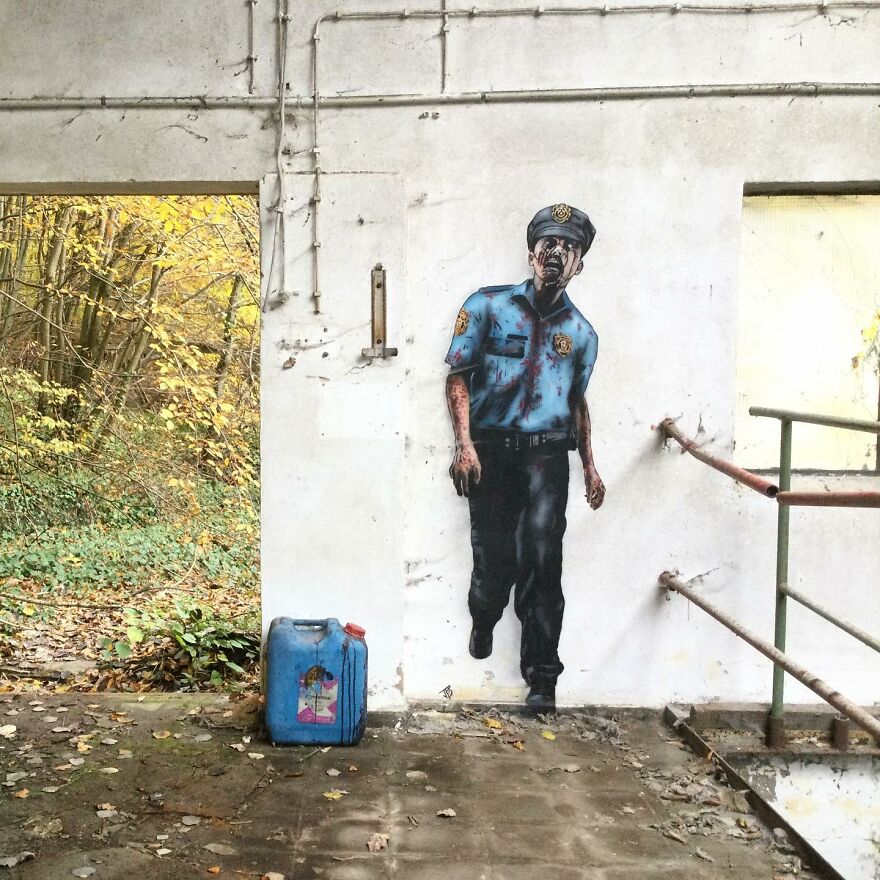 Jps Fights Mental Illness And Addiction By Creating Fun Street Art, And Here Are 46 Of His Best Works