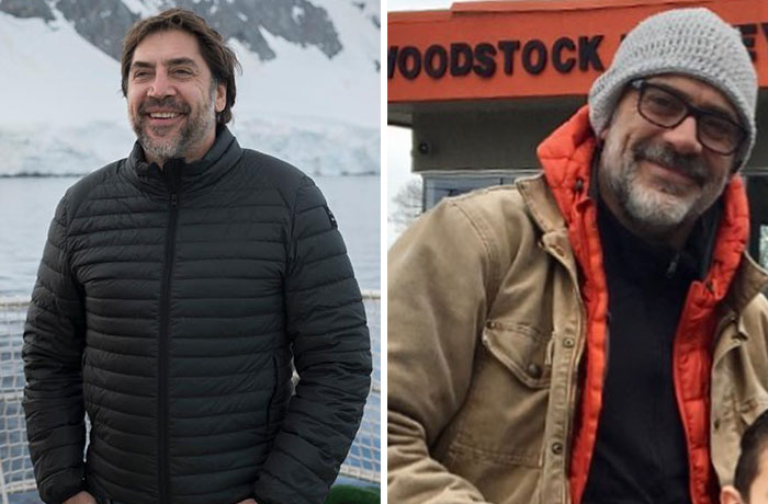 Javier Bardem y Jeffrey Morgan