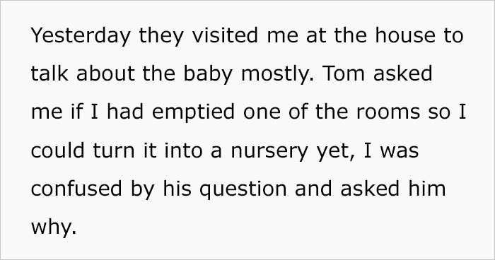 Woman Refuses To Kick Her Son Out Of His Room To Make Space For Full-Blown Nursery Her Daughter And SIL Are Demanding