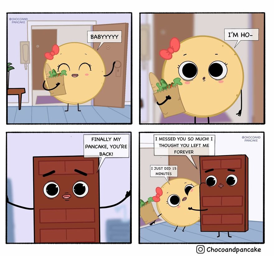 33 Cute And Relatable Couple Comics That Will Bring You A Sweet Smile