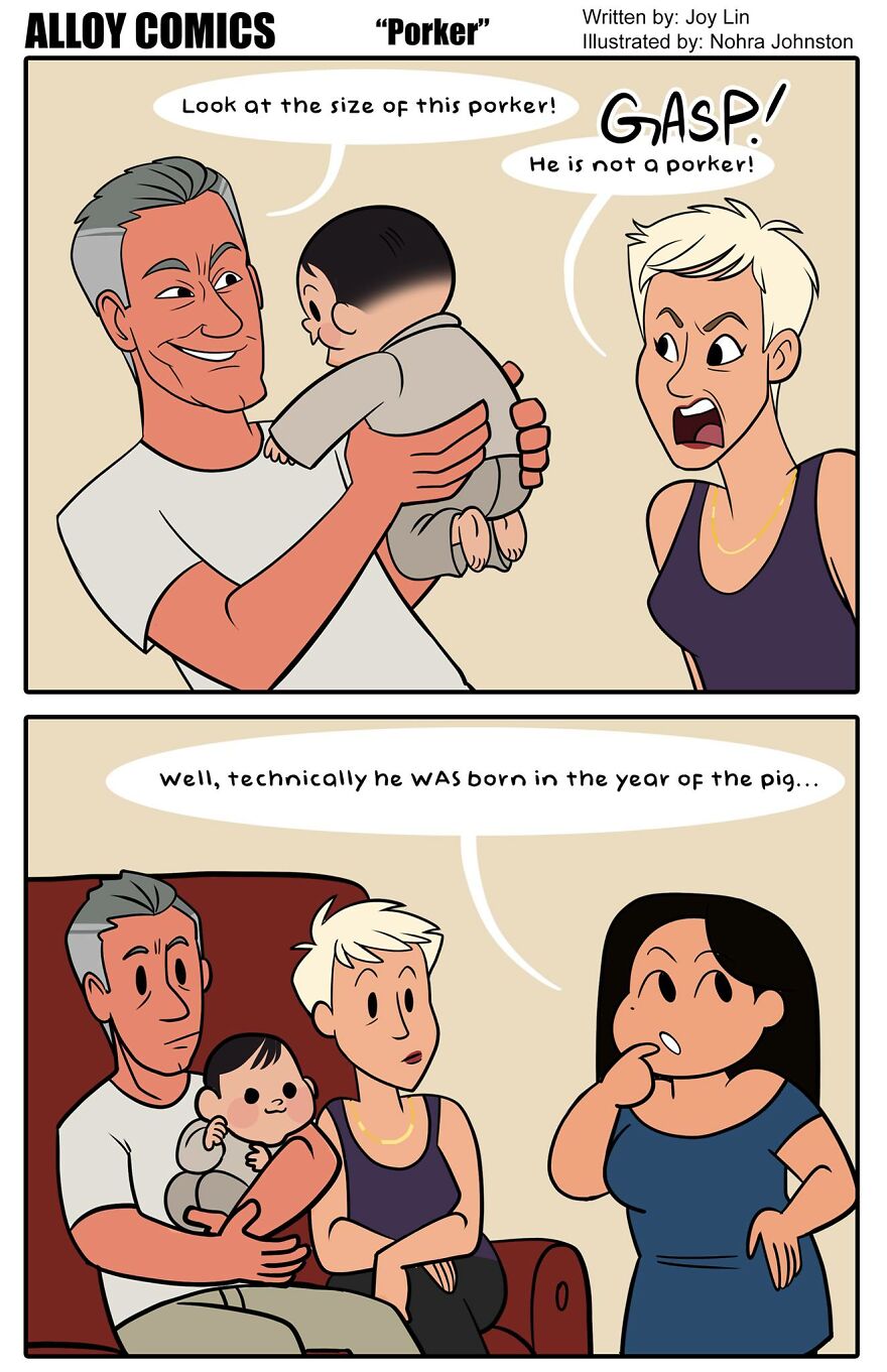 33 Comics About An Asian Comedian And Her "White Devil" Boyfriend