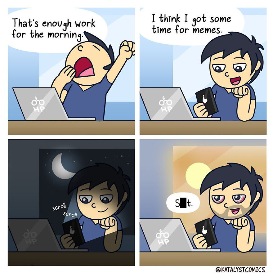 You Can't Help But Smile With The Comics Of This London Artist