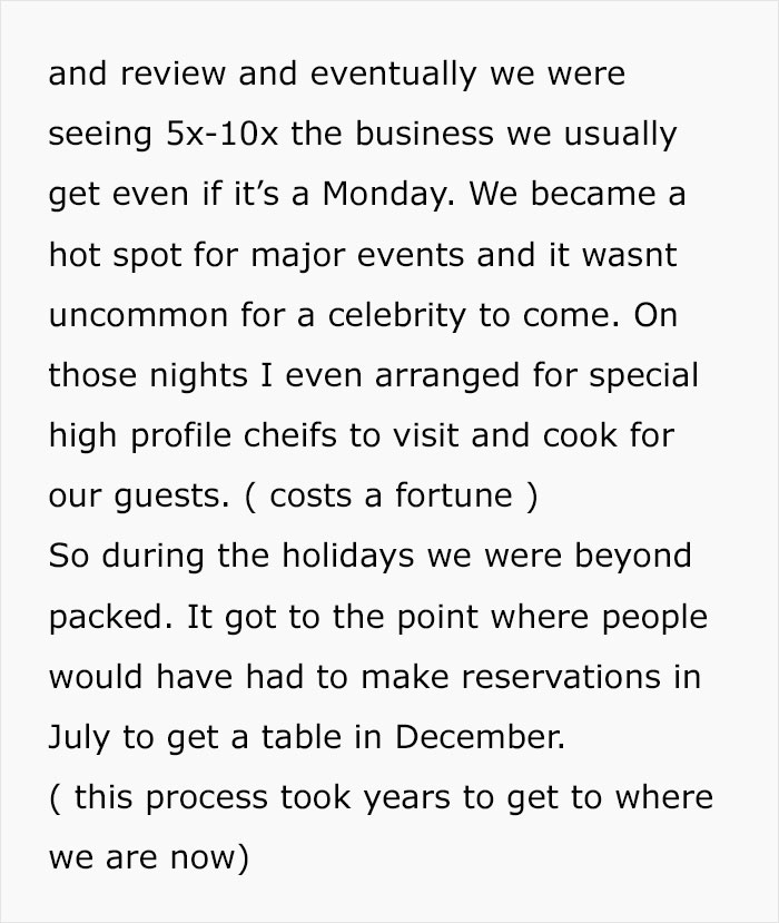 Karen Confuses The Restaurant Owner With A Waiter, Treats Him Like Garbage, Ends The Night With An Unexpected $4k Bill