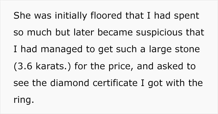 “AITA For Buying My Fiancée A Lab-Grown Diamond And Refusing To Exchange It For A Natural Stone?” “AITA For Buying My Fiancée A Lab-Grown Diamond And Refusing To Exchange It For A Natural Stone?”