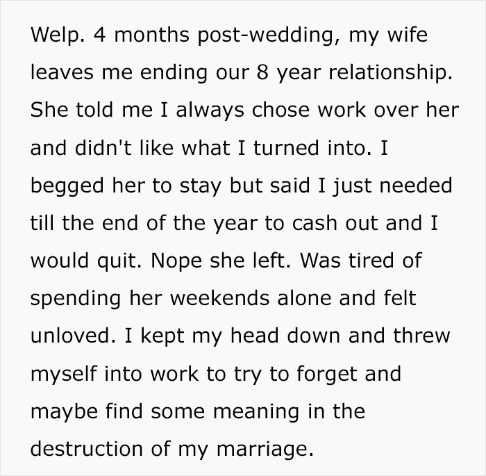 "I Kept Telling Her It Was For Our Future": Guy Loses His Wife Because Of His Job