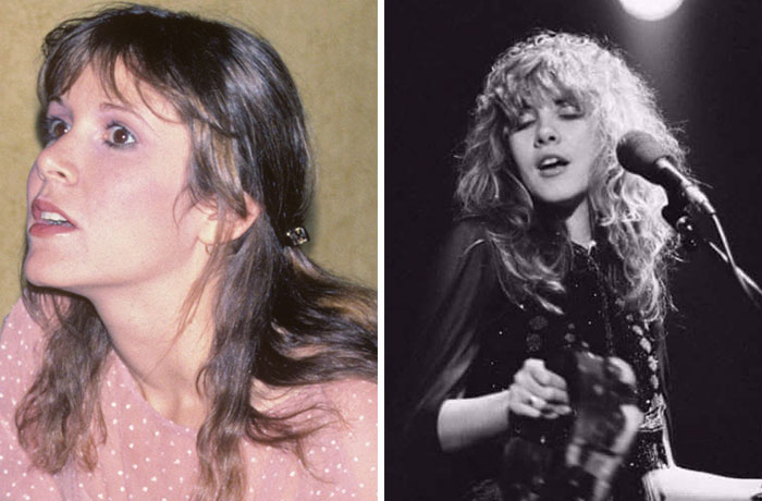 Carrie Fisher y Stevie Nicks