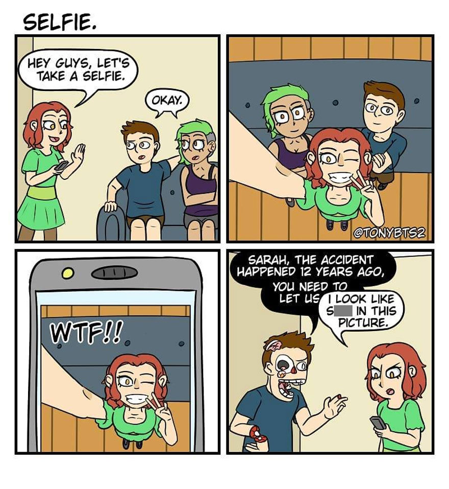 39 New Hilarious Comics By Tony Esp With Dark Endings