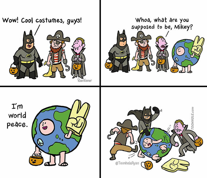 40 New Hilarious Comics With Dark Sense Of Humor By Ryan Kramer