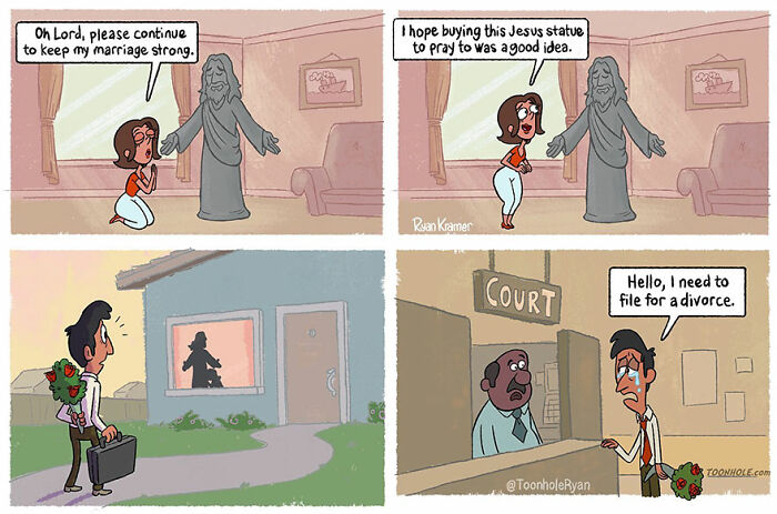 40 New Hilarious Comics With Dark Sense Of Humor By Ryan Kramer