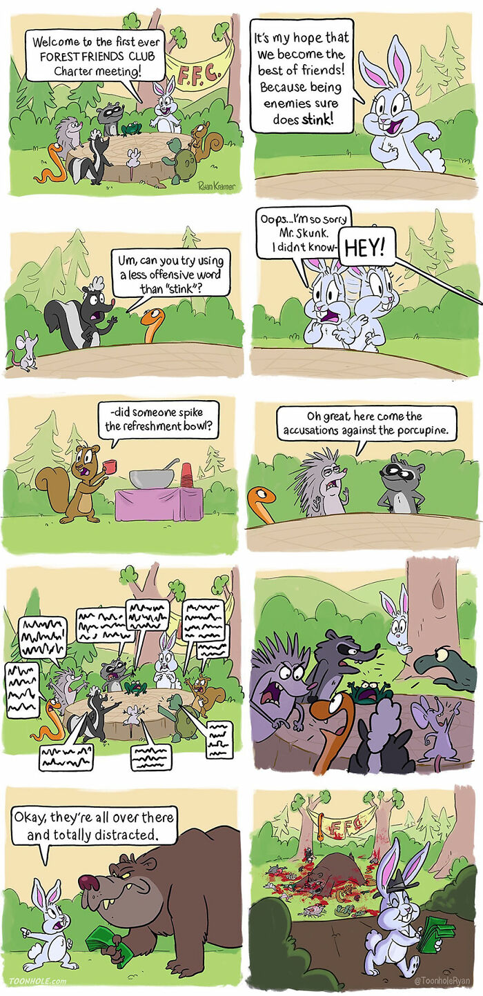 40 New Hilarious Comics With Dark Sense Of Humor By Ryan Kramer