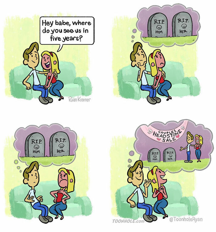 40 New Hilarious Comics With Dark Sense Of Humor By Ryan Kramer