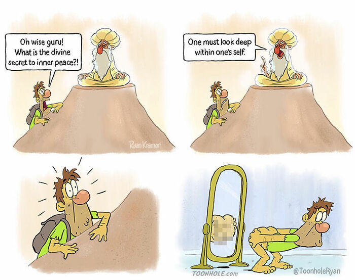 40 New Hilarious Comics With Dark Sense Of Humor By Ryan Kramer