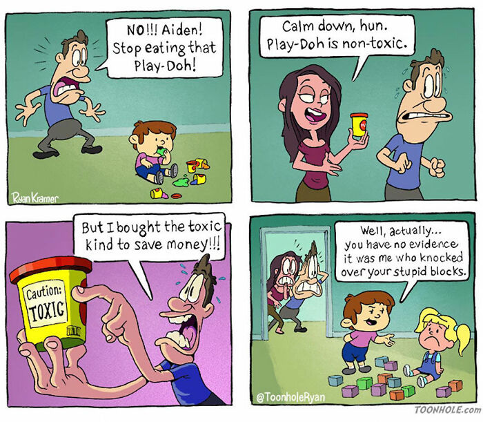 40 New Hilarious Comics With Dark Sense Of Humor By Ryan Kramer