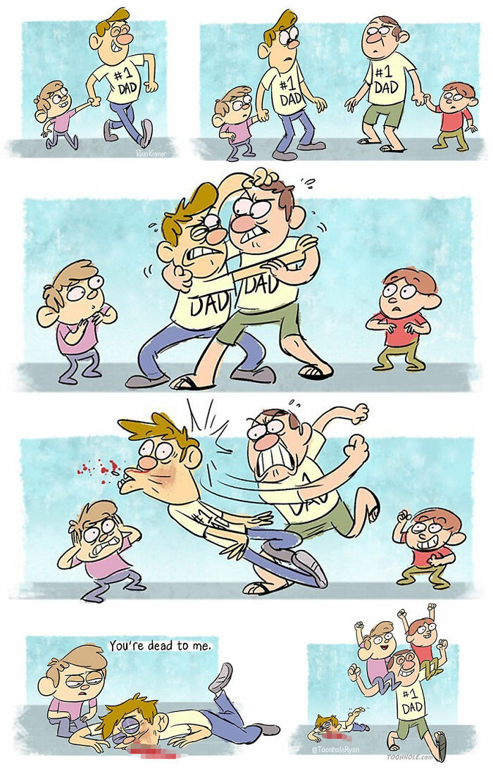 40 New Hilarious Comics With Dark Sense Of Humor By Ryan Kramer