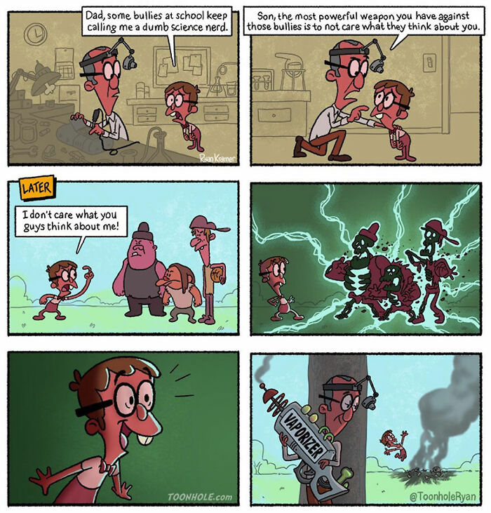 40 New Hilarious Comics With Dark Sense Of Humor By Ryan Kramer