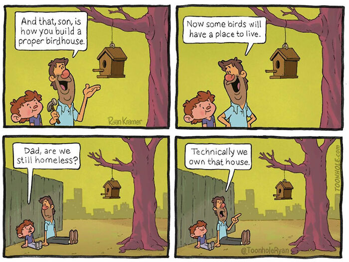 40 New Hilarious Comics With Dark Sense Of Humor By Ryan Kramer