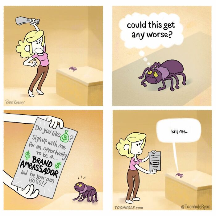 40 New Hilarious Comics With Dark Sense Of Humor By Ryan Kramer