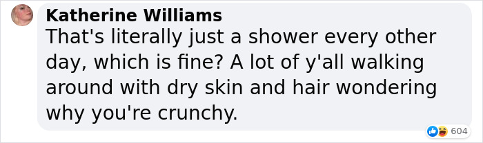 Woman Is Shocked To Find Out Her Friends Shower Every Day, Asks If She's Being Gross