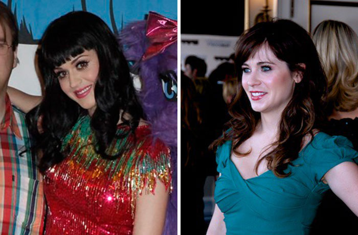 Katy Perry y Zooey Deschanel