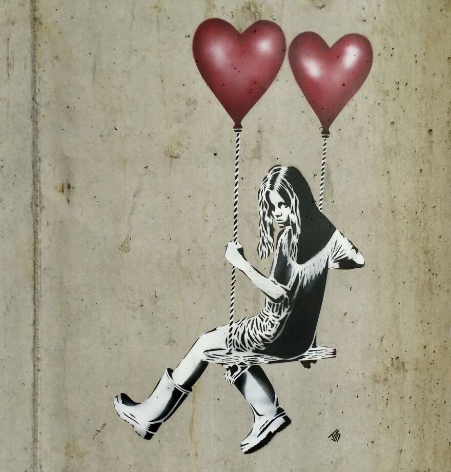 Jps Fights Mental Illness And Addiction By Creating Fun Street Art, And Here Are 46 Of His Best Works