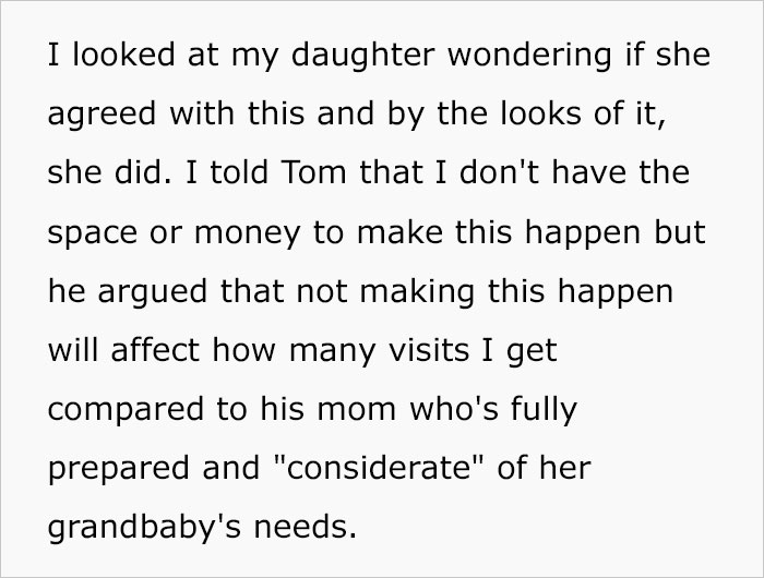 Woman Refuses To Kick Her Son Out Of His Room To Make Space For Full-Blown Nursery Her Daughter And SIL Are Demanding