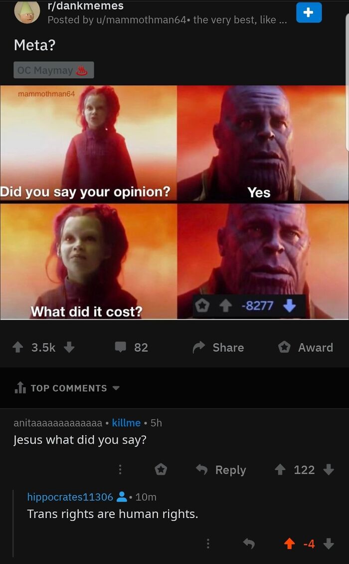 Dankmemes Dont Like Trans People