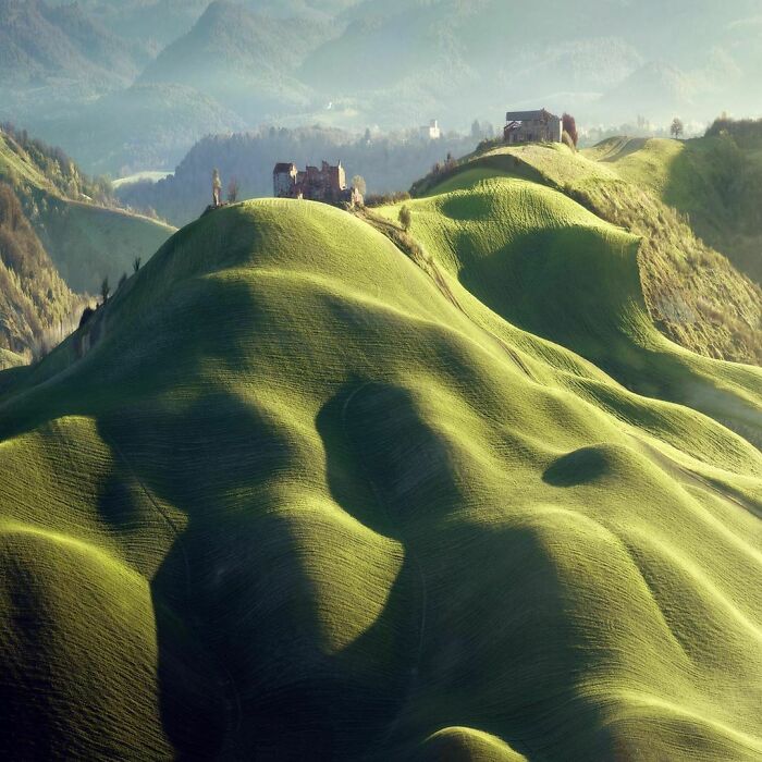 The Blanketed Hills Of Tuscany