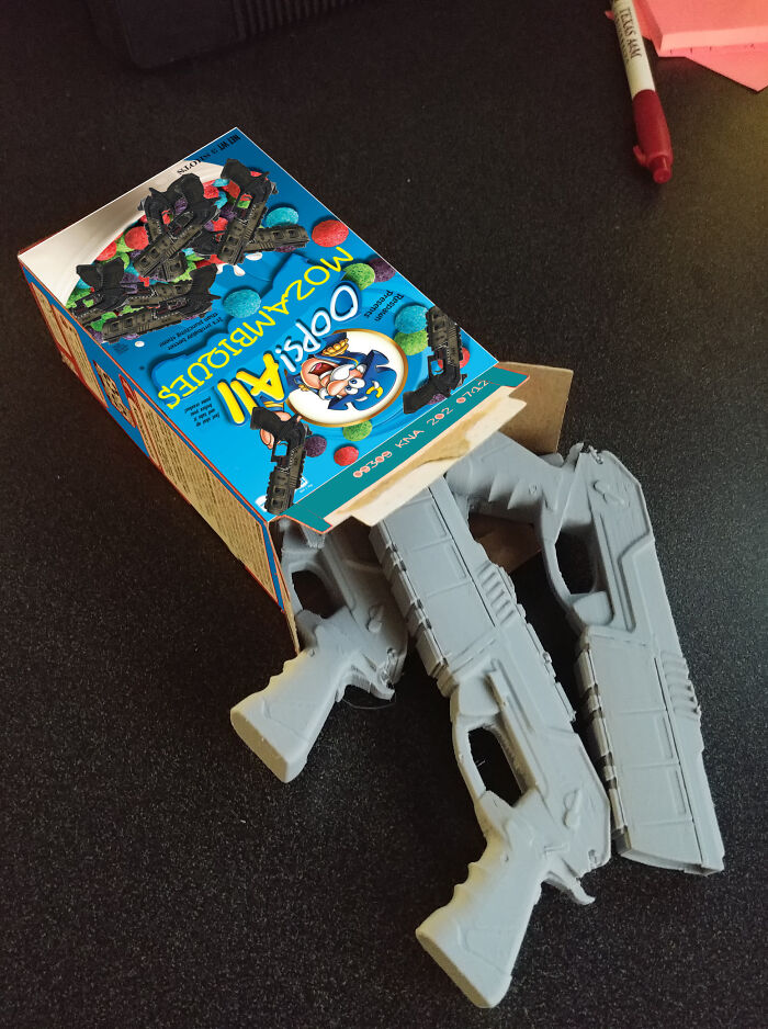 I Showed My Coworker Who Has A 3D Printer An Apex Meme, And This Shows Up On My Desk The Next Morning