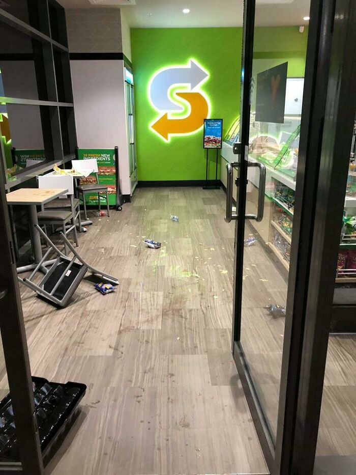 Iced Up Customers Doing Their Thing