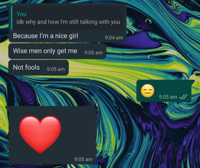 None Of You Peasants Deserve Her, Wise Men Only