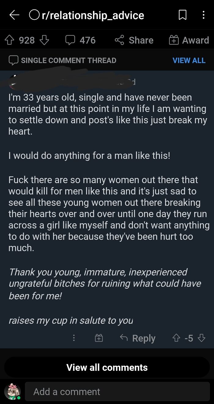 A Woman Wants To Break Up With Her Boyfriend And Got This Gem From A (Former) Drug Addict And Criminal. I Don't Think Ex Girlfriends Are The Reason She Is Single.