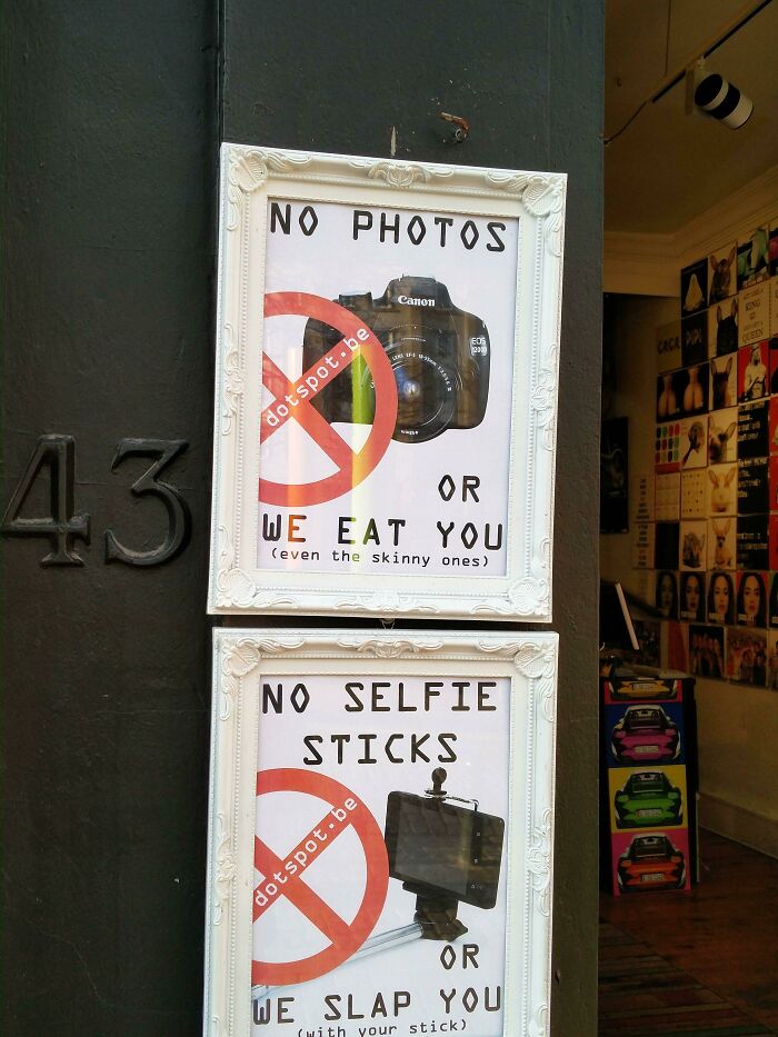 I Saw This Outside A Gallery In Brussels