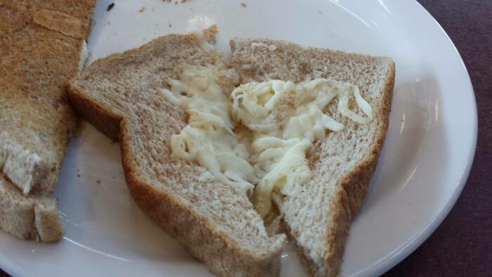 Ordered A Grilled Cheese From School's Dining Hall