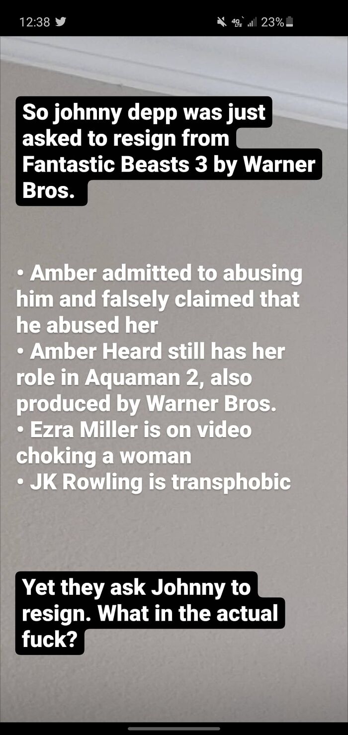 Johnny Depp Is Once Again At The R/Awfuleverything Worthy End