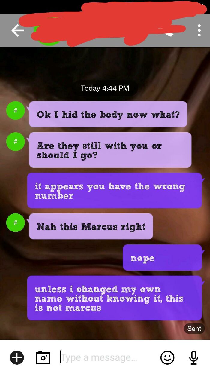 I Recieved This Text Earlier Today. I Am Certain It Is A Troll In The Spirit Of Halloween. But I Have No Clue Who It Is From