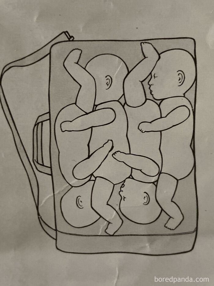 How To Most Efficiently Stack Infants Into A Duffel Bag. According To My Cpr Trainers Handbook