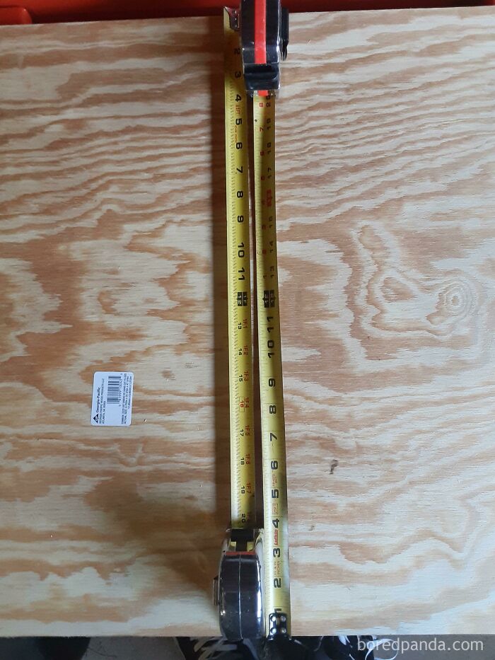 How To Determine The Middle Of An Object With 2 Tape Measure's