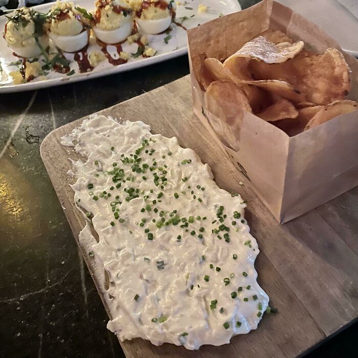 The Chip To Dip Ratio Was Also Off