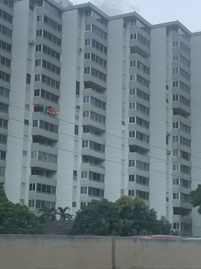 Soy el único apartamento con espíritu navideño