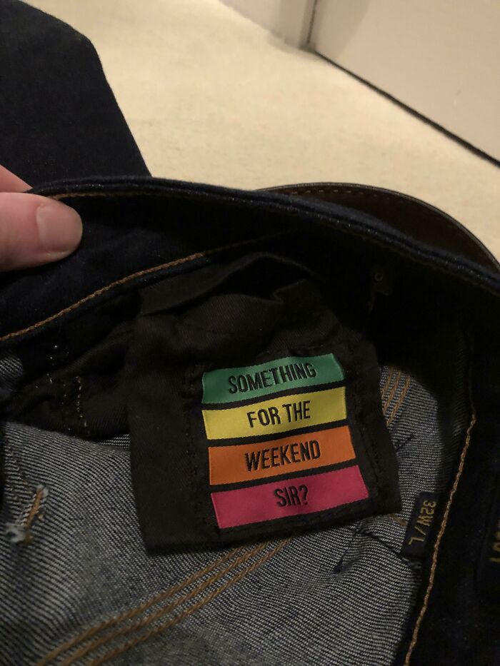 I Found A Little Pocket Sewn Inside My New Jeans