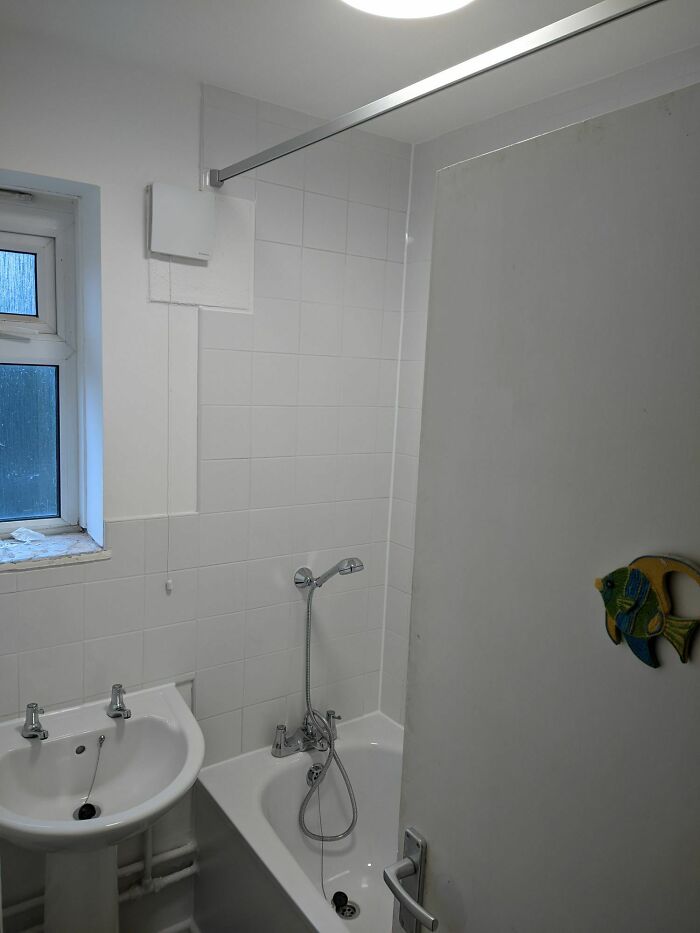 Having My Bathroom Remodelled And They Installed My Shower At Less Than Knee Height