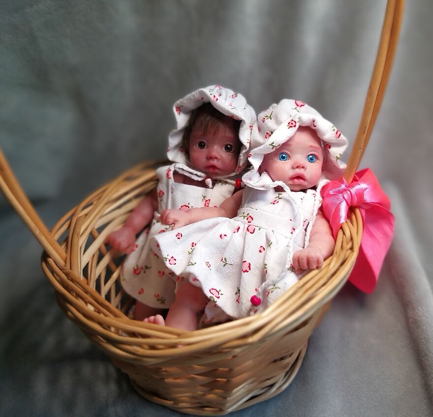 I’m A Doll Artist And I Created Mini Silicone Babies