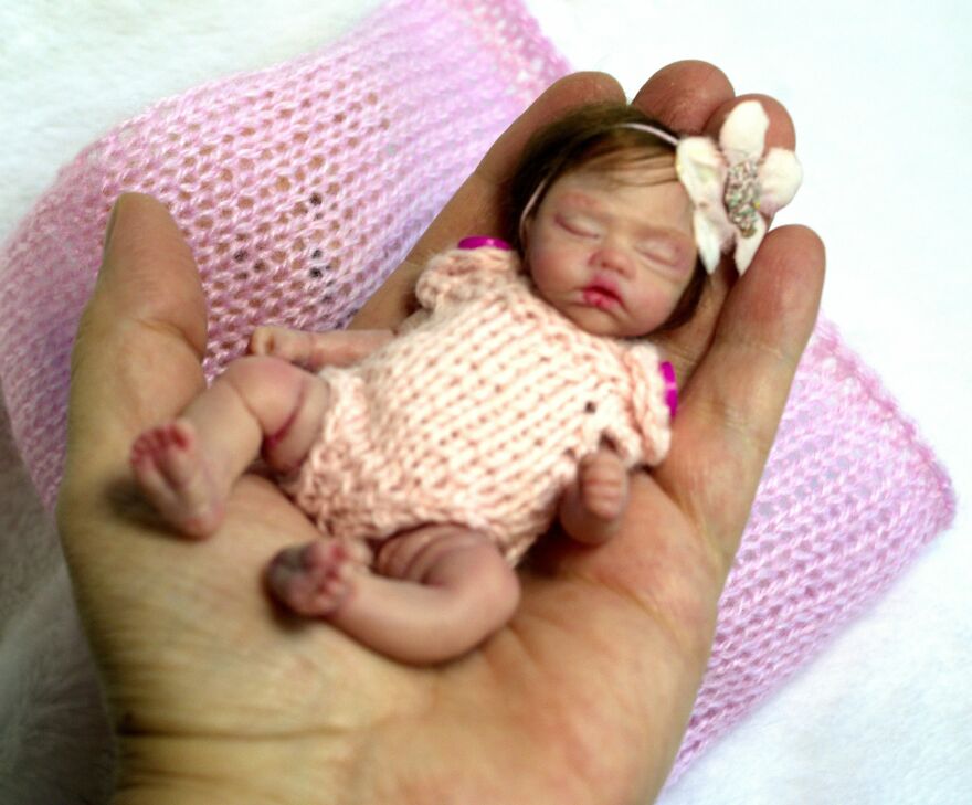 I’m A Doll Artist And I Created Mini Silicone Babies