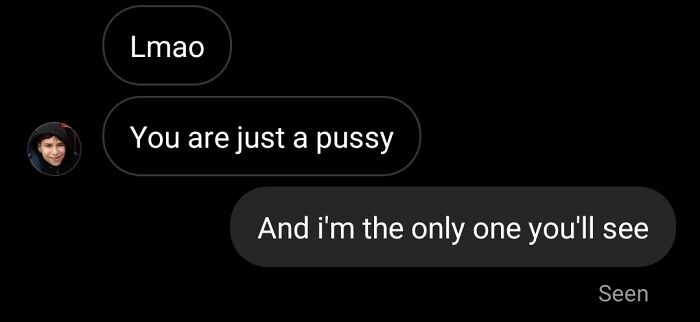 The Only One He'll Come In Contact With