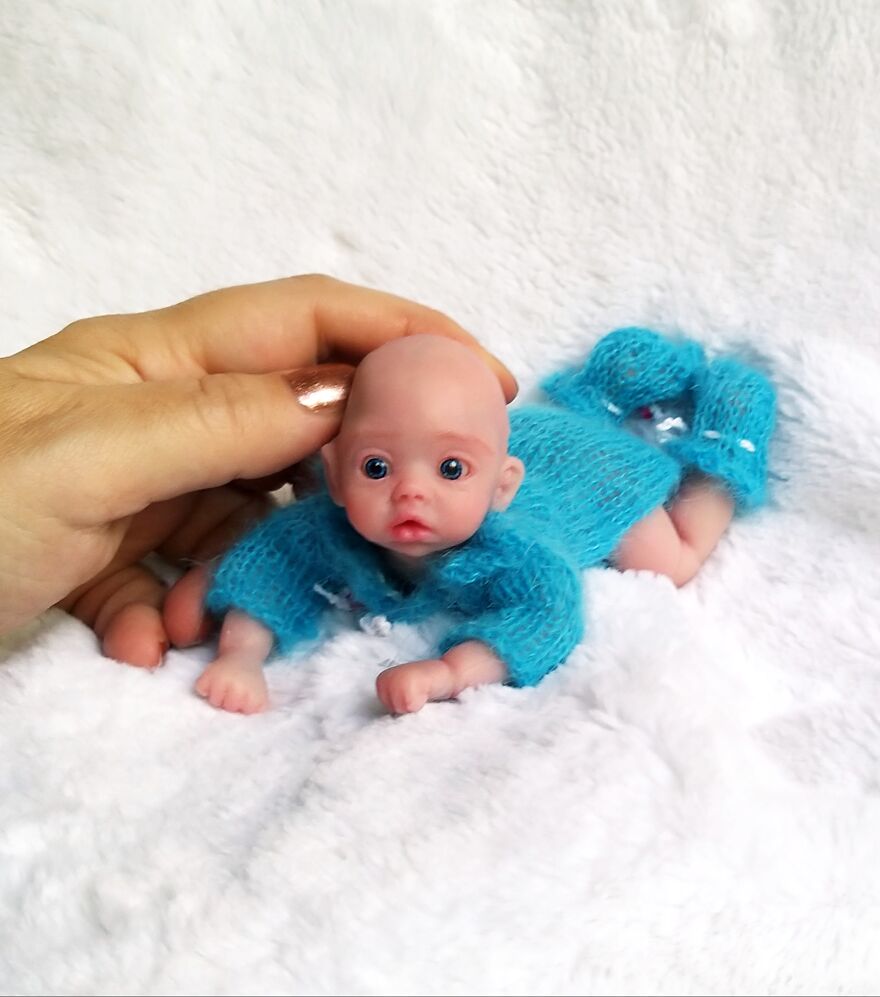 I’m A Doll Artist And I Created Mini Silicone Babies