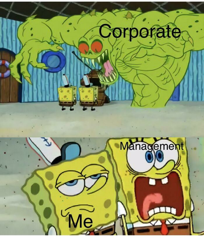 Fun Fact: You Don’t Need To Be Told Corporate Is Coming...you Just Know By Looking At Ur Managers Lol